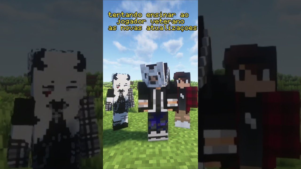 eu a cada atualização #minecraft #shorts #minecraftmemes