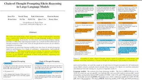 Chain of Thought Prompting Elicits Reasoning in Large Language Models [2022]