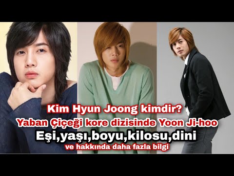 Kim Hyun Joong kimdir? (Yaban Çiçeği - Yoon Ji hoo) Boyu, kilosu, dini, burcu, yaşı ve daha fazlası