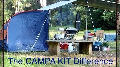 The CAMPA KIT Difference | Tarp Camping Shelters