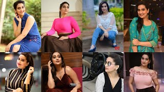 Anchor Manjusha Pictures