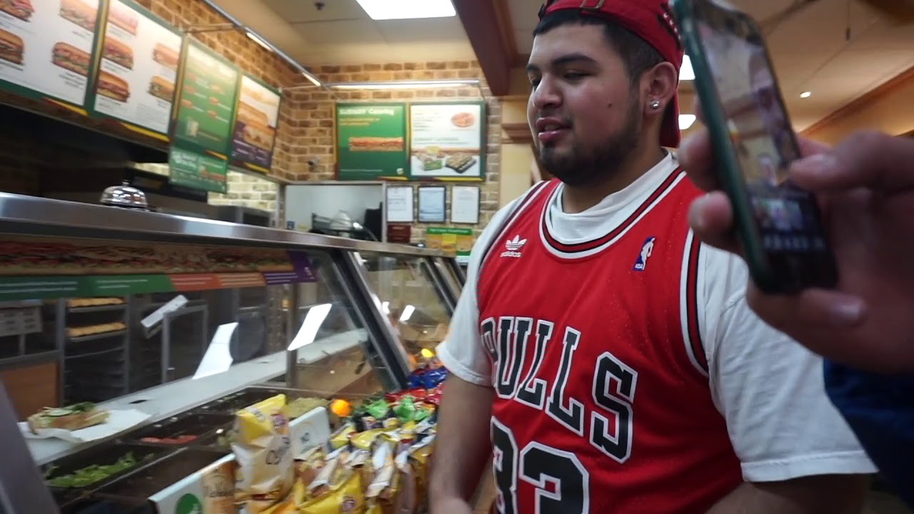 Boonk Gang Challenge At Subway!!!(NOT CLICKBAIT)
