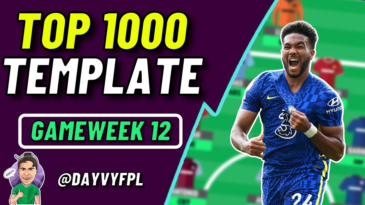 FPL Top 1000 Team Selection! FPL Fantasy Premier League 2021/2022!