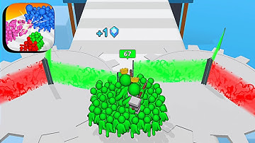 Magnet Crowd ​- All Levels Gameplay Android,ios (Levels 10-12)