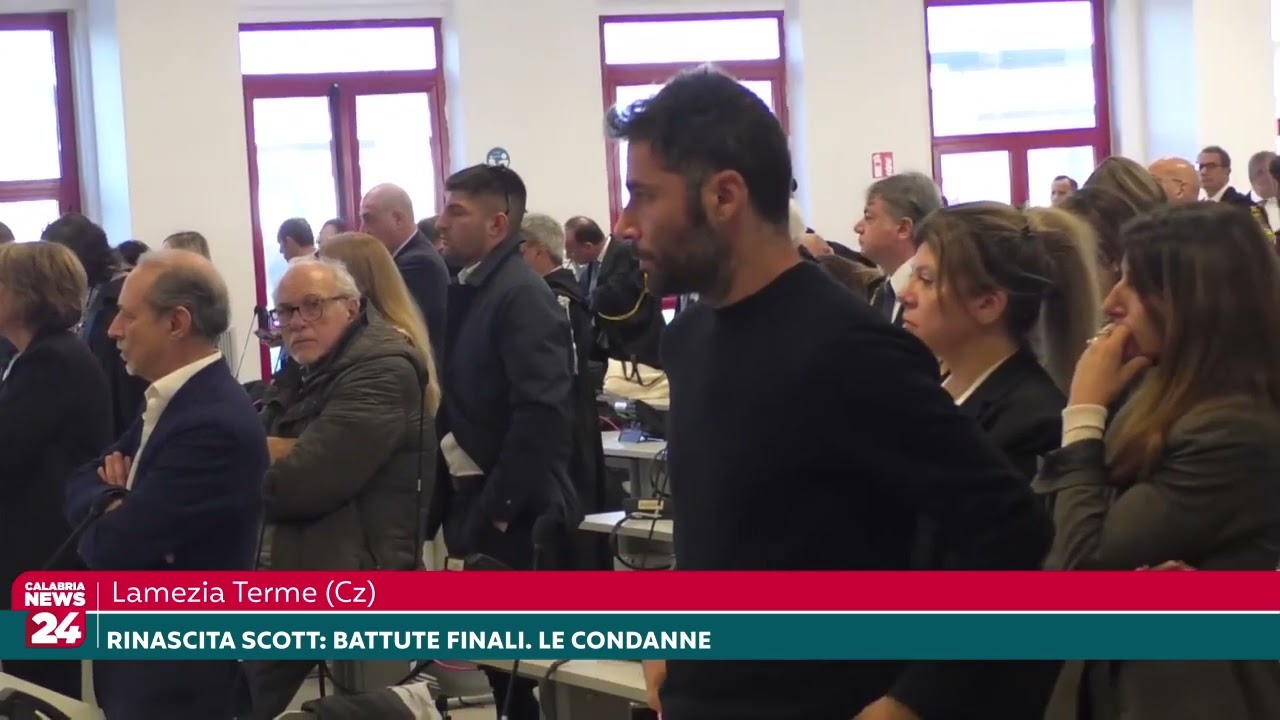 Lamezia Terme (Cz): Rinascita Scott, battute finali. Le condanne