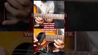 Download Lagu Melodi Tengah Lagu HARAM Rhoma Irama Soneta ‼️versi Gitar AKUSTIK mirip KASET...⁉️ MP3