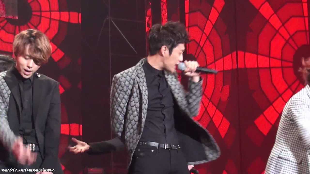 [Fancam] BEAST 121229 - Beautiful Night (SBS Gayo Daejeon)