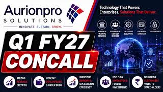 Aurionpro Solutions Q1 FY27 Concall: Digital Transformation Powers Future Growth