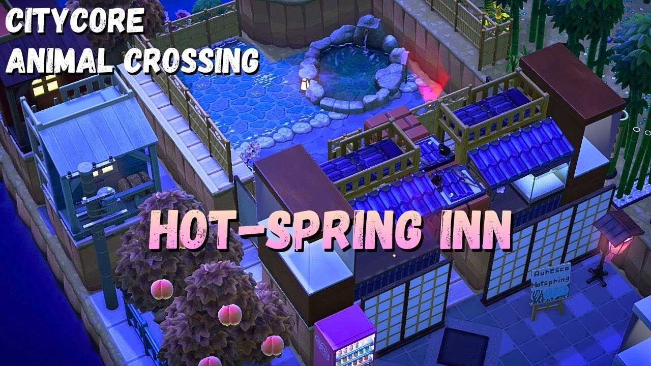 ACNH: Японская гостиница с горячими источниками