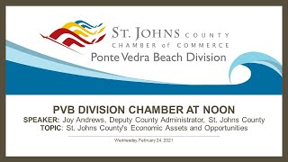 PVB Division Chamber at Noon: with Joy Andrews