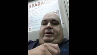 20140908 154232 Doing a bit of a report from the red line T Train