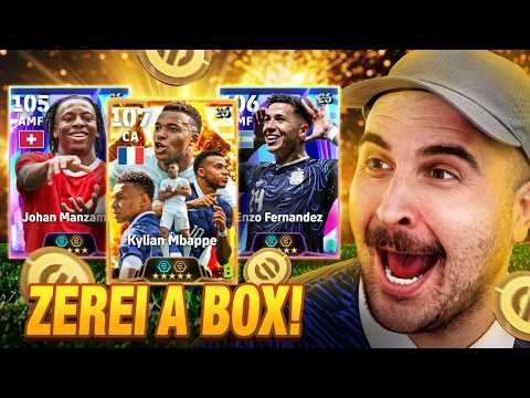 ELE É ABSURDO! ZEREI A BOX DO MBAPPÉ E REFORCEI O TIME DO BANQUETA NO EFOOTBALL!