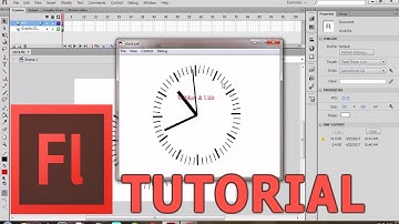 Analog Clock | Adobe Flash full Tutorial