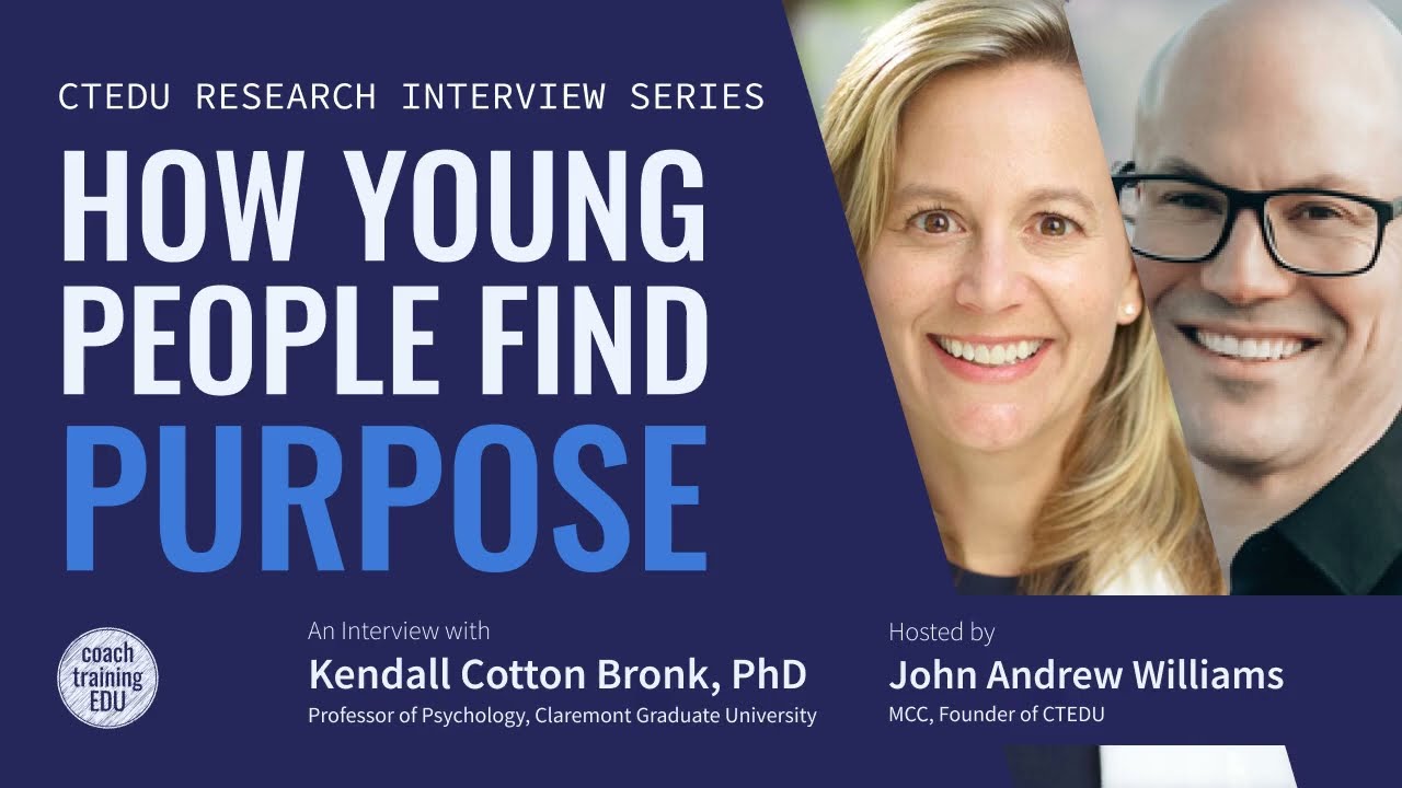 How Young People Find Purpose | Full Interview with Kendall Cotton Bronk, PhD