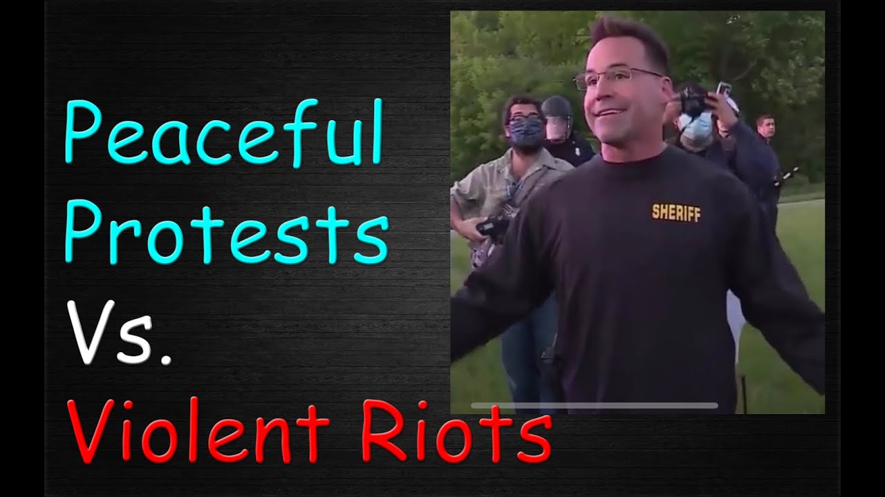 Peaceful Protest vs. Violent Riots: George Floyd, Protesters, and ...