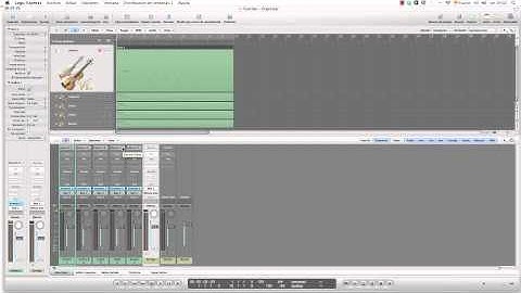 How to configure a submix in Logic