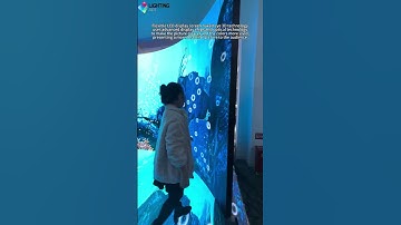 Flexible LED display screens #leddisplay #ledscreen #tech #creative #advertising