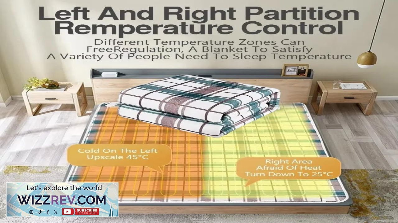 Electric mattress double double control household mite removal 2025 winter mattress electric