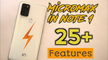 Micromax IN Note 1 All features explained | Camera Review |