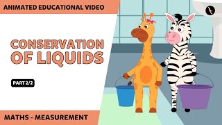 Conservation of liquids - 2/2 | Comparing Volume in Different Containers | TicTac | Fun with Gaffy