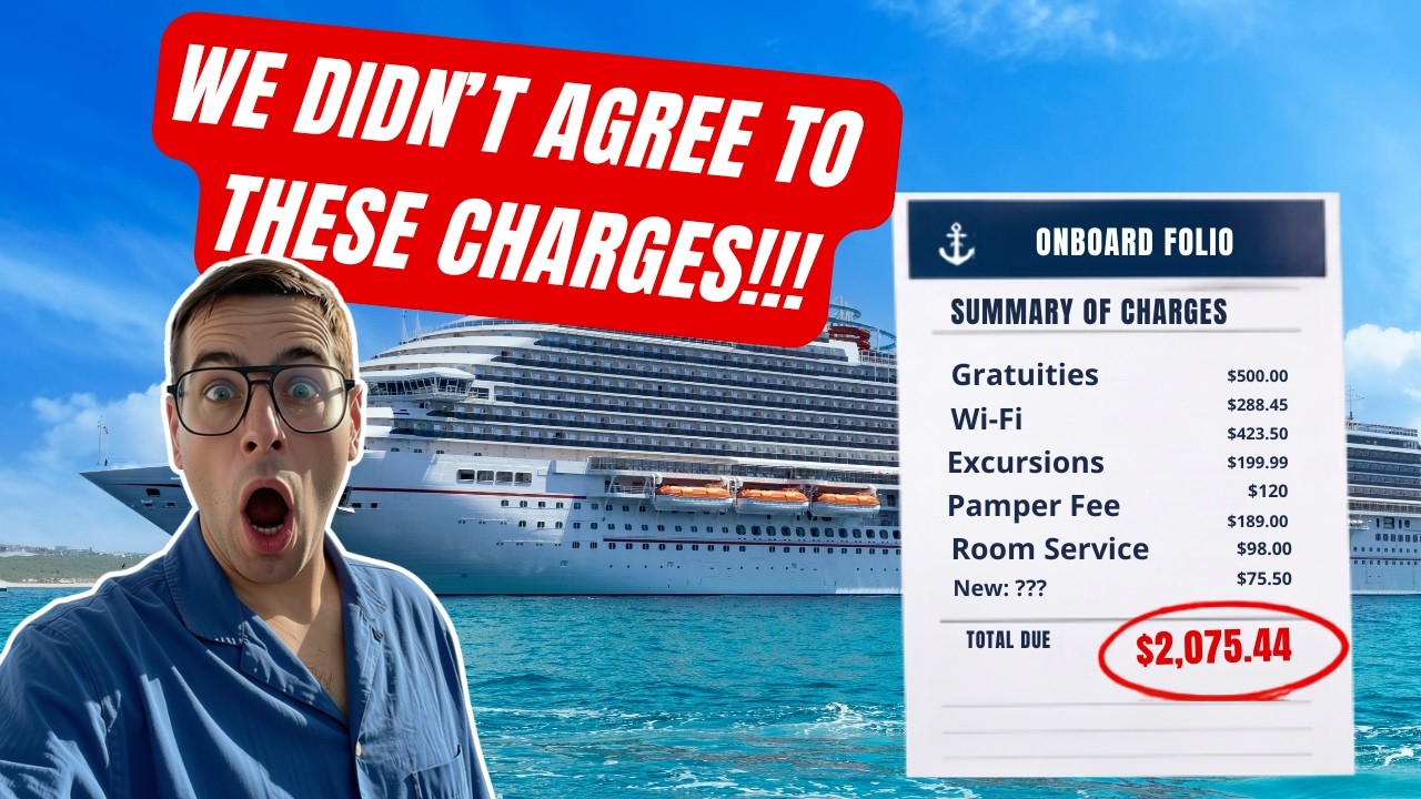 Hidden Cruise Fees They DON'T TELL YOU About Until It's Too Late