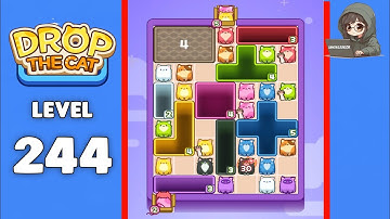 Drop The Cat level 244 solution 