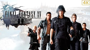 Final Fantasy XV Windows Edition Benchmark | High & Standard | Titan X Pascal | 4K | 60FPS