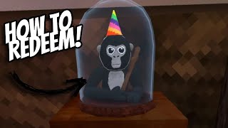 How To Redeem The Gorilla Tag PLUSHIE INGAME (Oculus and Steam)