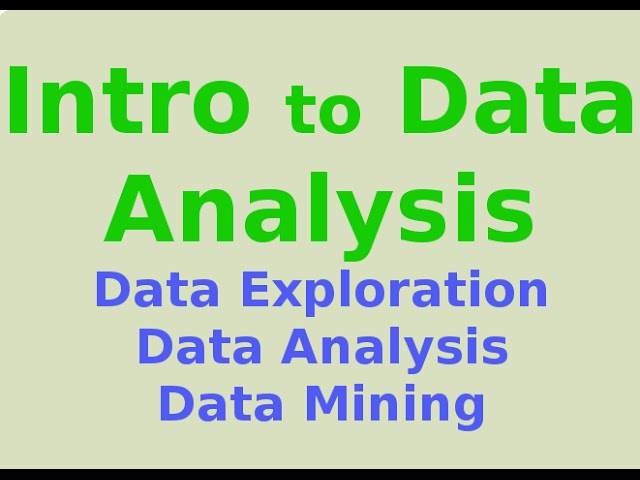 What is data analysis? - Minova