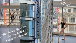 A Day in my Life Vlog at the Joffrey Ballet Summer Intensive in Chicago!