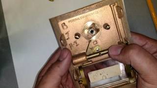 P.O.Box door single dial