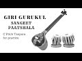 C pitch tanpura for practice