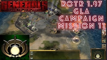 "Rise of the Reds - GLA Campaign Mission 11 - On The Waterfront | C&C Generals Zero Hour Mod"