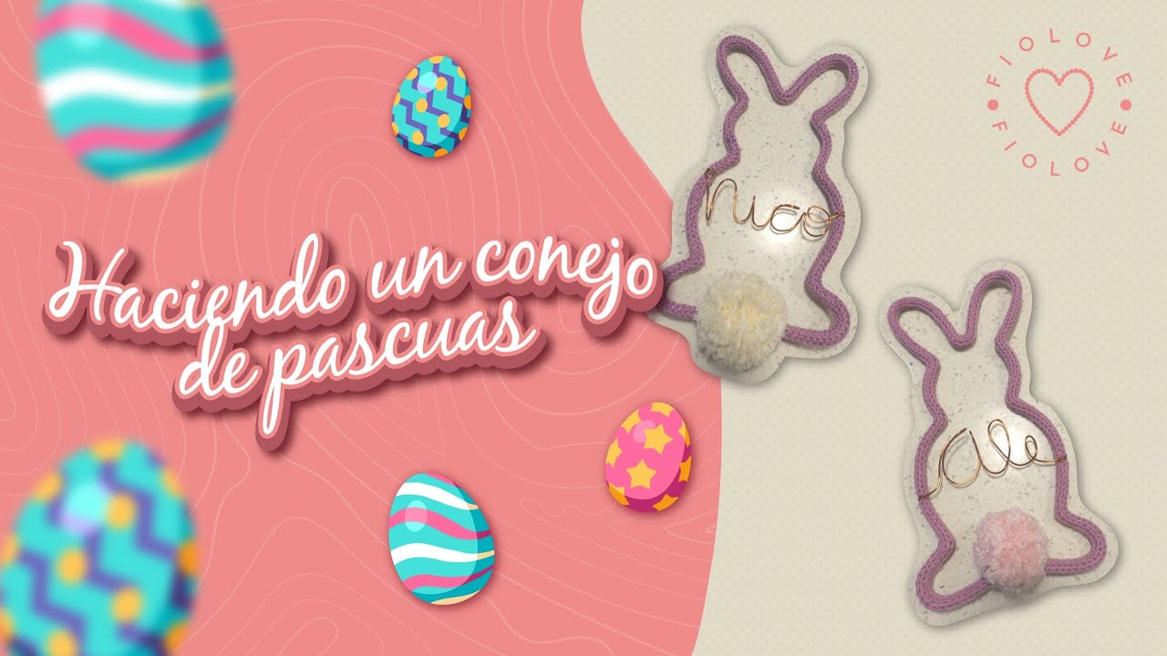 Haciendo un Conejo de Pascuas en Tricotin- Making an Icord Easter Bunny - tricot #icord #tricotin