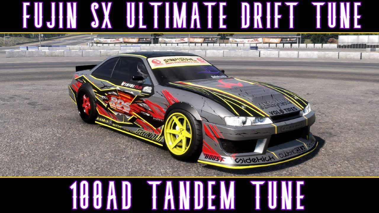 carx drift - [BEST 100AD ULTIMATE TUNE] fujin sx/s14