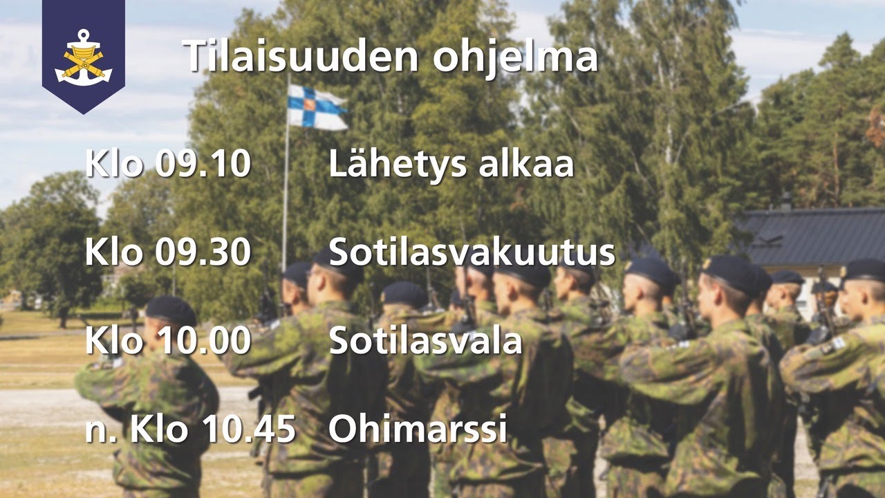 Rannikkoprikaatin sotilasvala ja sotilasvakuutus 2/2023