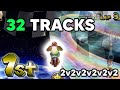 The best mario kart wii players but on every track
