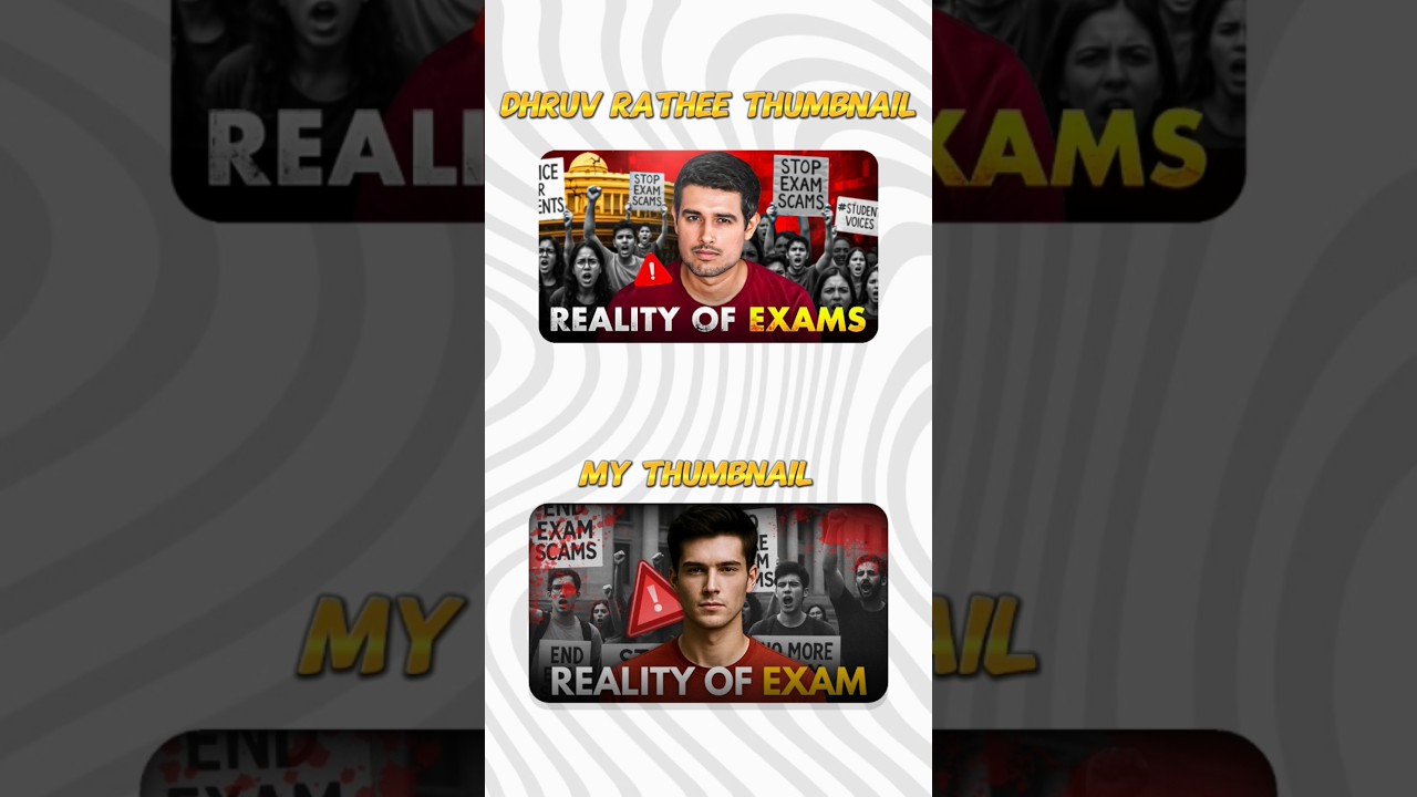 Thumbnail Like Dhruv Rathee @dhruvrathee
