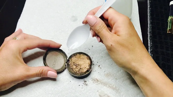 how to repair broken product - by Heather Spivey MUA