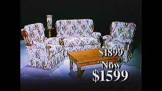 Hedt and Shaw furniture Australian TV ad Ballaarat 1989