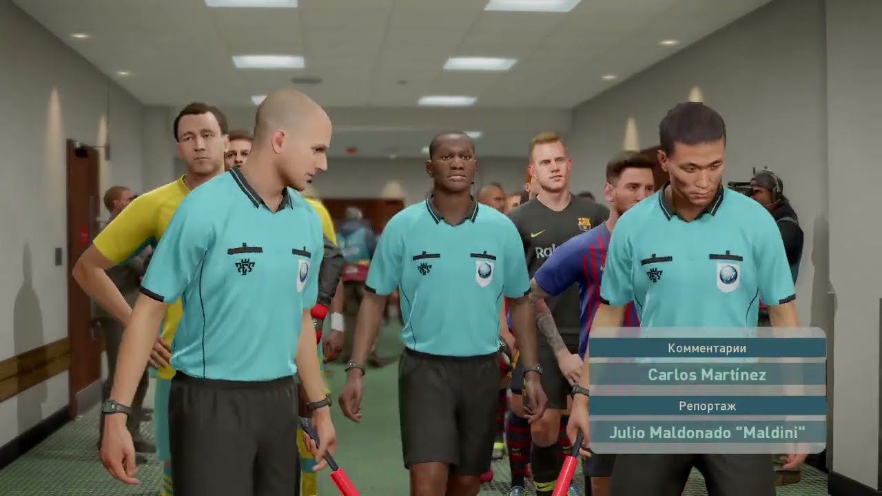 Exhibition match.Final.Barcelona - FC Chelsea.