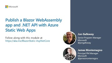Learn Live - Publish a Blazor WebAssembly app and .NET API with Azure Static Web Apps