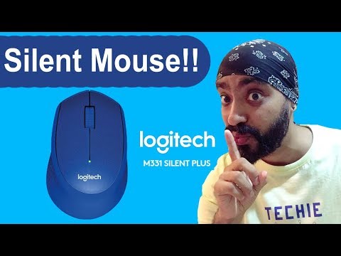 Logitech M331 silent plus  wireless mouse unboxing and overview