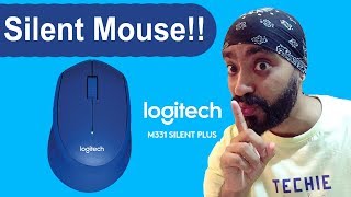 Logitech M331 silent plus  wireless mouse unboxing and overview