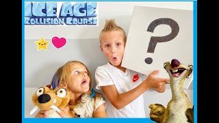 Ice Age Collision Course Blind Bags Diego, Scrat, Sid, Manny Kids Toys Review & Surprise Brick Ninja