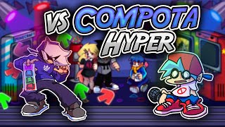 ¿¿ ME HICIERON UN MOD DE FNF ?? / Hyper Compota's Funkin' ( Vs CompotaHyper) HARD FULL WEEK screenshot 5