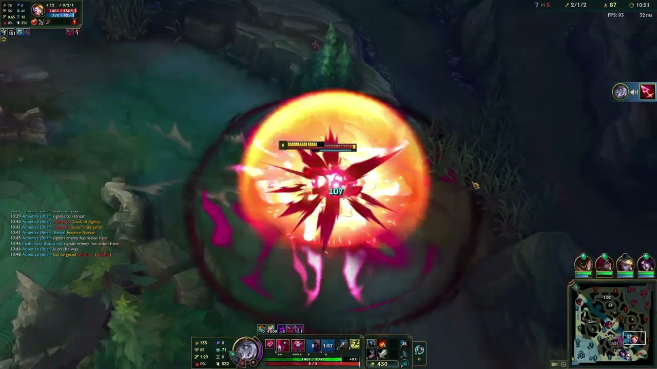 Season 16 day 8 - Game 2: Briar v. Rengar