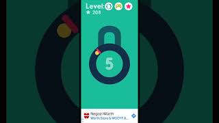 Pop the Lock #android Starting level: 1. Highest level reached: 8. #androidgames #gaming #games screenshot 4