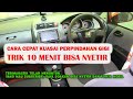 TRIK 10 MENIT BISA NYETIR MOBIL DAN HAFAL PERPINDAHAN GIGI