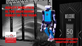 Agility Robotics CRO Jonathan Hurst Live at Robotics Summit 2024